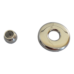 Mini-jet kap/roset 41 MM chrome voor Whirlpool